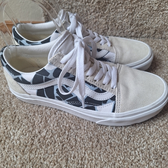 Vans Old Skool Mosaic Lace Up Skater Shoes Unisex Mens size 5.5 Womens size 7 - Picture 3 of 8